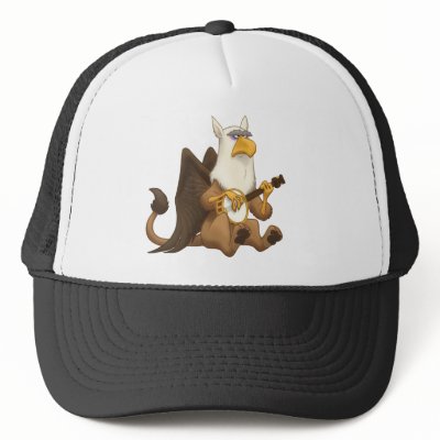 Banjo Strummin' Gryphon Hat by stlewis75