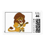 Banjo Strummin' Lion Stamps