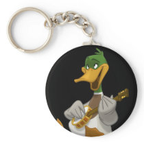Banjo-Strummin' Mallard Keychain