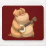 Banjo-Strummin' Pig Mousepad