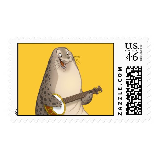 Banjo Strummin' Seal Stamps