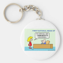 bank everybody's overdrawn official key chains