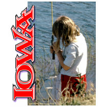 bank fishin' Iowa shirt F/B