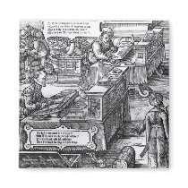 Bank Interior Fridge Magnet