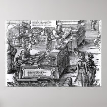 Bank Interior Print