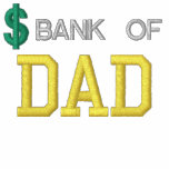 Bank Of Dad Embroidered Shirt