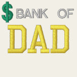 Bank Of Dad Embroidered Shirt