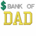 Bank Of Dad Embroidered Shirt embroidered shirts by embroideryshirts Bank Of Dad Embroidered Shirt embroidered shirts