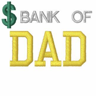 Bank Of Dad Embroidered Shirt embroideredshirt