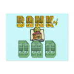 Bank of Dad Father's Day Products Postcards