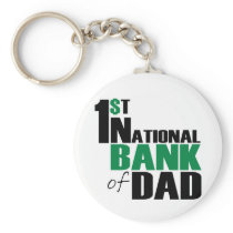 Bank of Dad Keychain