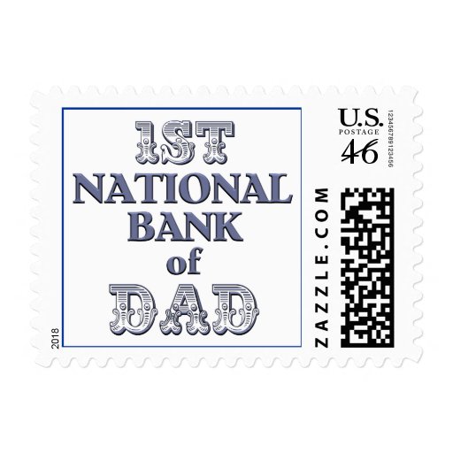 Bank Of Dad Postage