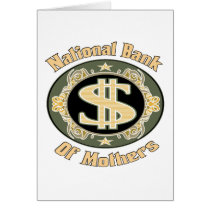 Bank Of Mothers Greeting Card