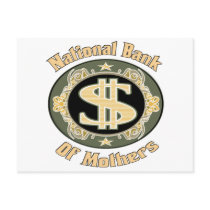 Bank Of Mothers Post Card