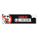 Bank of Omerica bumper stickers by antiobama Bank of Omerica bumper stickers