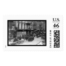 Bank Panic in New York City 1908 Postage Stamp