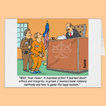 Bank Robber /Judge /Financial cards