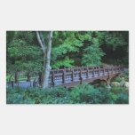 Bank Rock Bridge, Central Park, New York City Rectangle Stickers