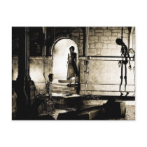 Bankers In The Basement Postcard