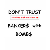 Bankers with Bombs Ladies Shirt