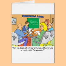 BANKING / ANTI VIRUS SOFTWARE / BIRD FLU cards
