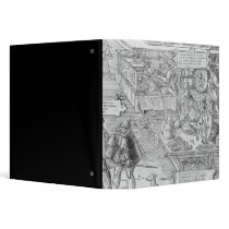 Banking Scene Vinyl Binder