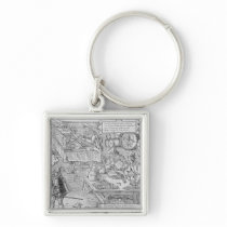 Banking Scene Key Chain