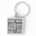 Banking Scene Key Chain