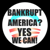Bankrupt America? stickers