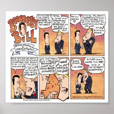 Bankruptcy Bill - Above The Law Poster by bankruptcybill