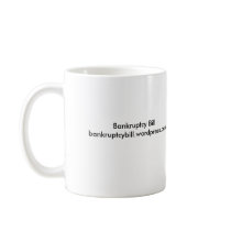 Bankruptcy Bill Client Newsletter Mug