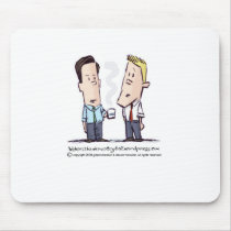 Bankruptcy Bill & Struck Finn Mousepad