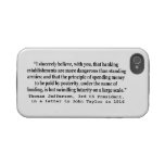Banks Are More Dangerous Than Standing Armies Tough Iphone 4 Covers