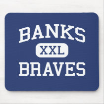 Banks - Braves - Banks High School - Banks Oregon mousepads by customteamsportswear Banks - Braves - Banks High School - Banks Oregon mousepads