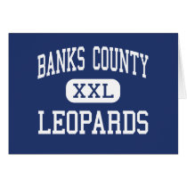 Banks County - Leopards - High - Homer Georgia cards