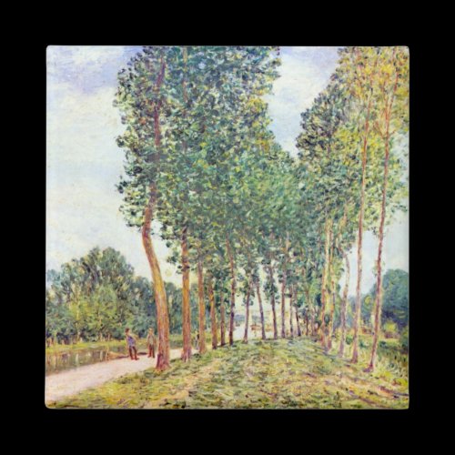 Banks of the Loing in Moret by Alfred Sisley Magnets