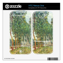 Banks of the Loing in Moret by Alfred Sisley Skin For HTC Nexus One