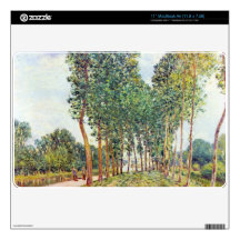Banks of the Loing in Moret by Alfred Sisley MacBook Air Skins