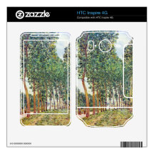 Banks of the Loing in Moret by Alfred Sisley Decals For HTC Inspire 4G