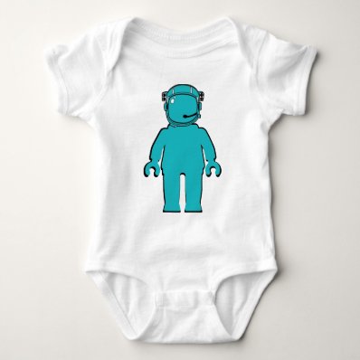 Banksy Style Astronaut Minifig Tee Shirt