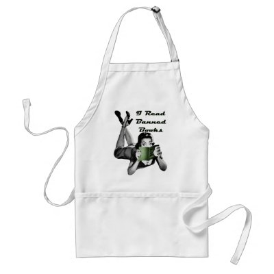 Banned Books Apron by Jaenne
