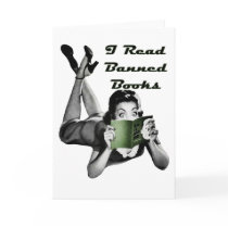 Banned Books Blank Card