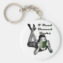 Banned Books Keychain