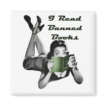 Banned Books Magnet