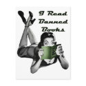 Banned Books Postcard by Jaenne Banned Books Postcard