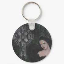Banned for Life Keychain