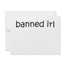 Banned IRL invitations by szclothingdesigns Banned IRL invitations