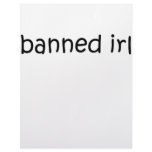 Banned IRL Personalized Letterhead