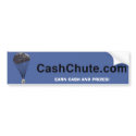 banner, EARN CASH AND PRIZES! bumper stickers by cashchute banner, EARN CASH AND PRIZES! bumper stickers
