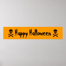 Banner: Happy Halloween Posters